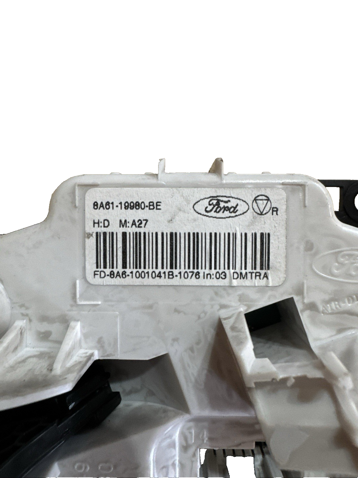 2008 FORD FIESTA MK7 A/C HEATER CLIMATE CONTROL SWITCH PANEL 8A6119980BE