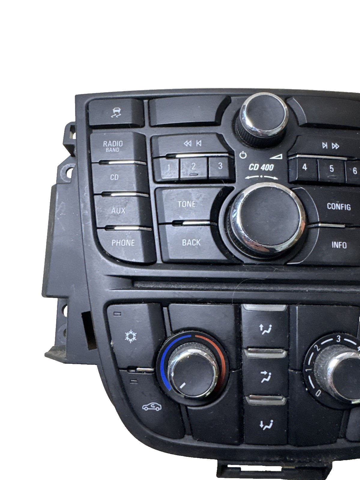 Vauxhall Astra Mk6 Exclusiv 2011 Radio & Heater Controls Panel