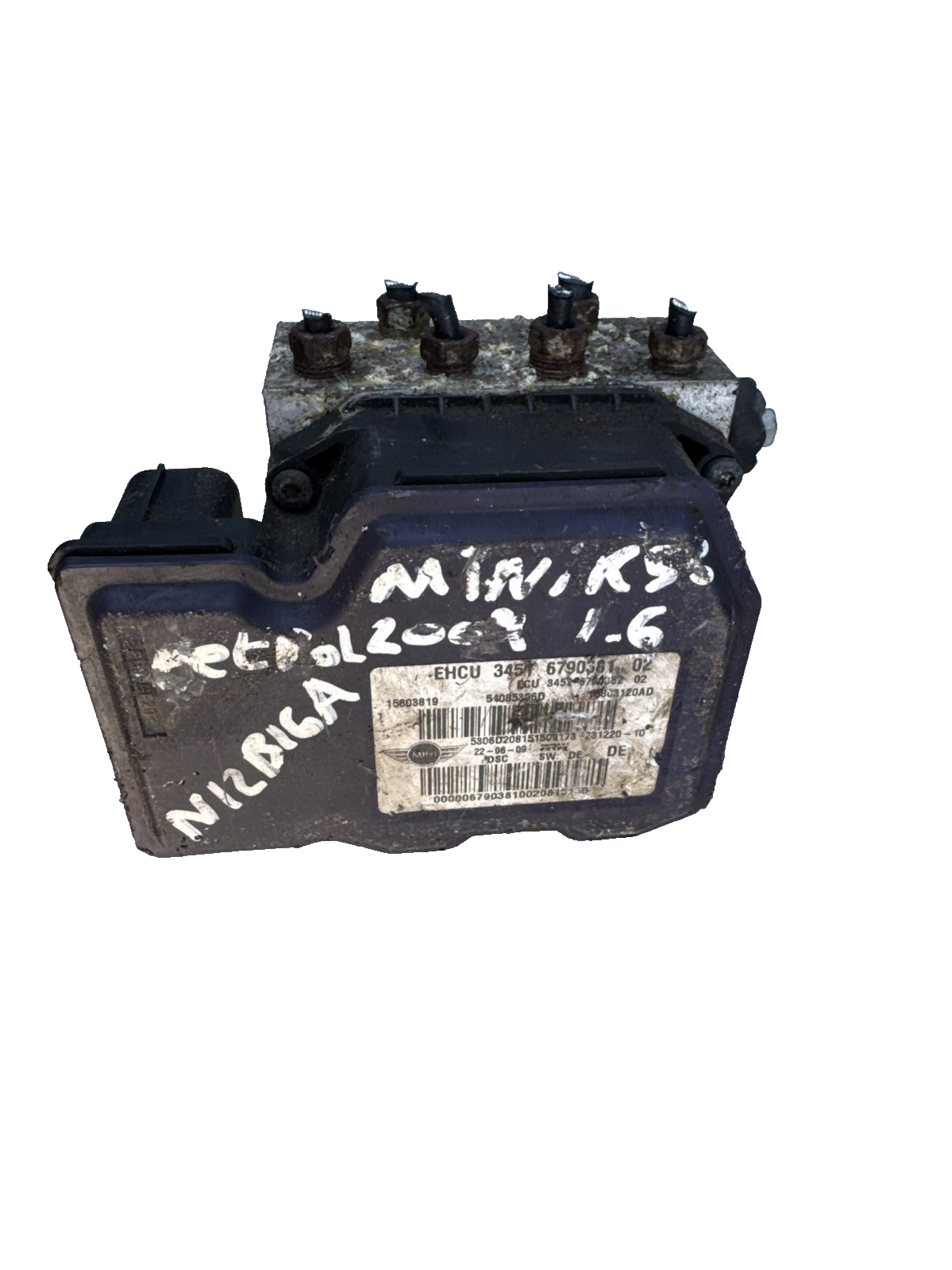 Mini Cooper S R56 2010 1.6  ABS PUMP CONTROL UNIT 6790381