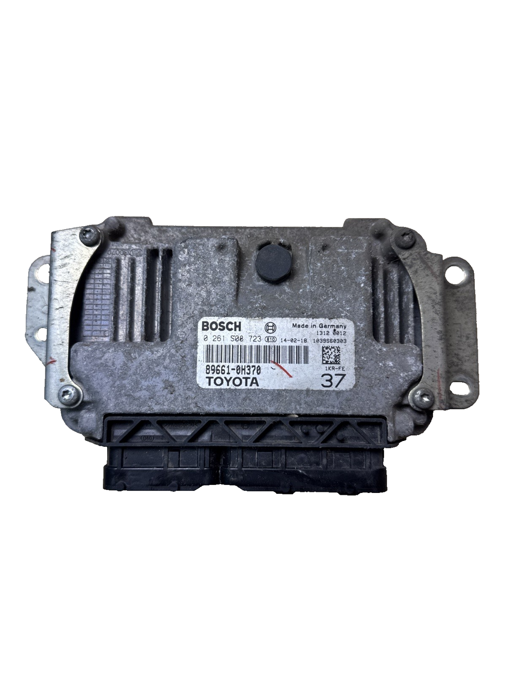TOYOTA AYGO ECU ENGINE CONTROL UNIT 89661-0H370 / 0261S08723 / A14955-D261