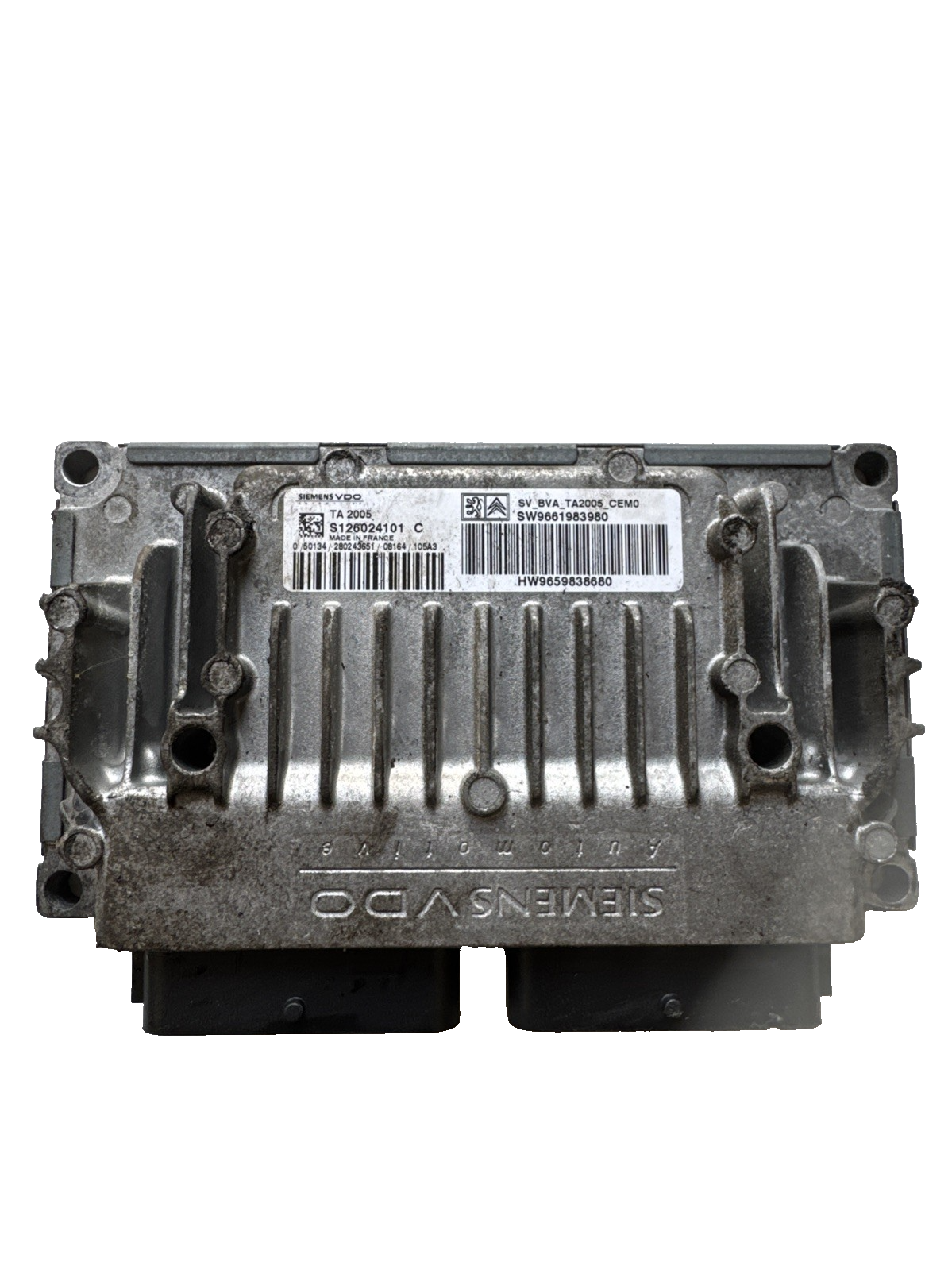 2001-2009 PEUGEOT 307 (MK1) ENGINE CONTROL UNIT 1.6L PETROL S126024101 C