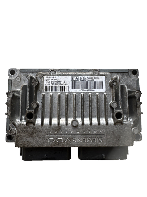 2001-2009 PEUGEOT 307 (MK1) ENGINE CONTROL UNIT 1.6L PETROL S126024101 C
