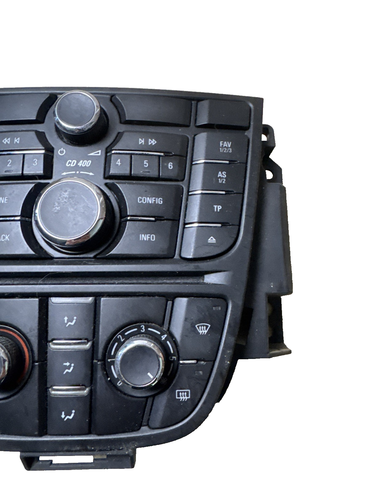 Vauxhall Astra Mk6 Exclusiv 2011 Radio & Heater Controls Panel