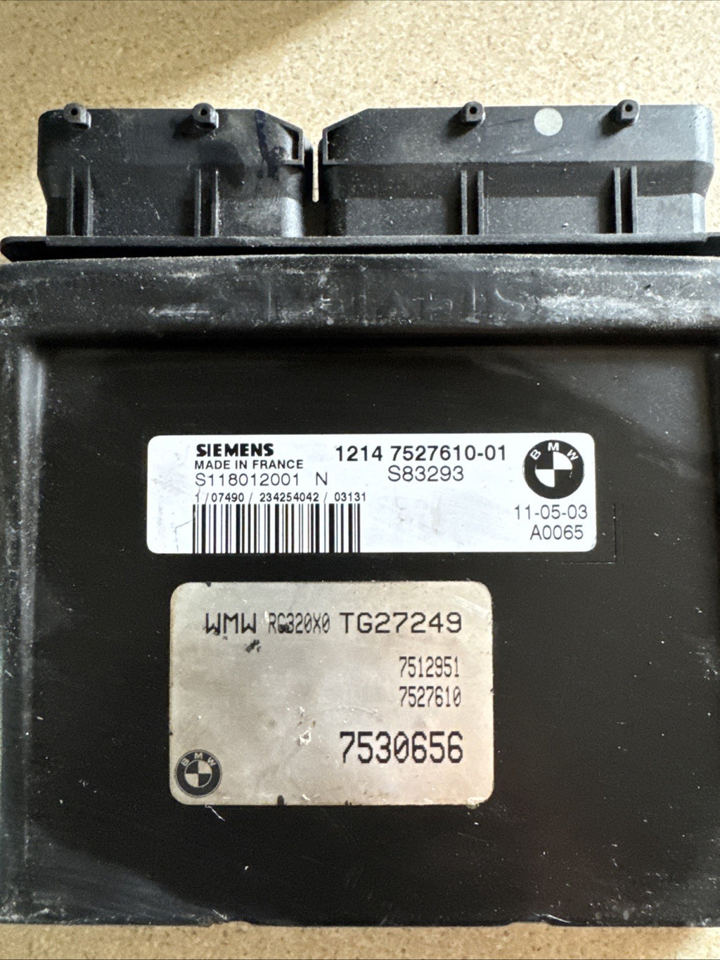 MINI COOPER R53 R56 3DR 2004-2007 ECU (ENGINE) 7530656