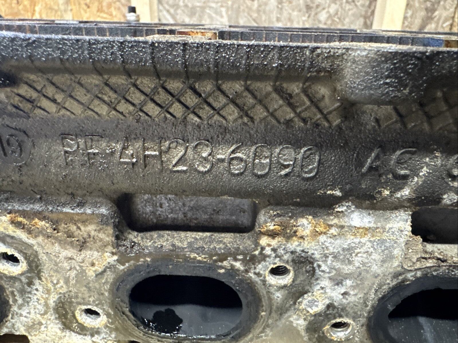 2005 RANGE ROVER 4.2 V8 SUPERCHARGED CYLINDER HEAD RIGHT RF-4H23-6090-AC