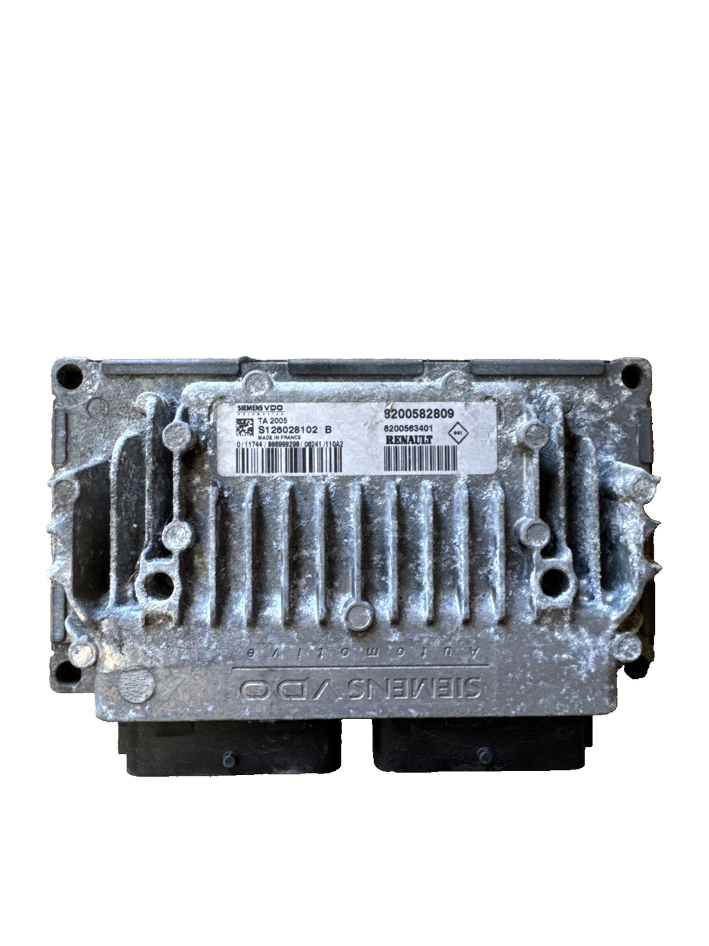 2007 RENAULT CLIO AUTOMATIC GEAR BOX CONTROL MODULE 8200582809