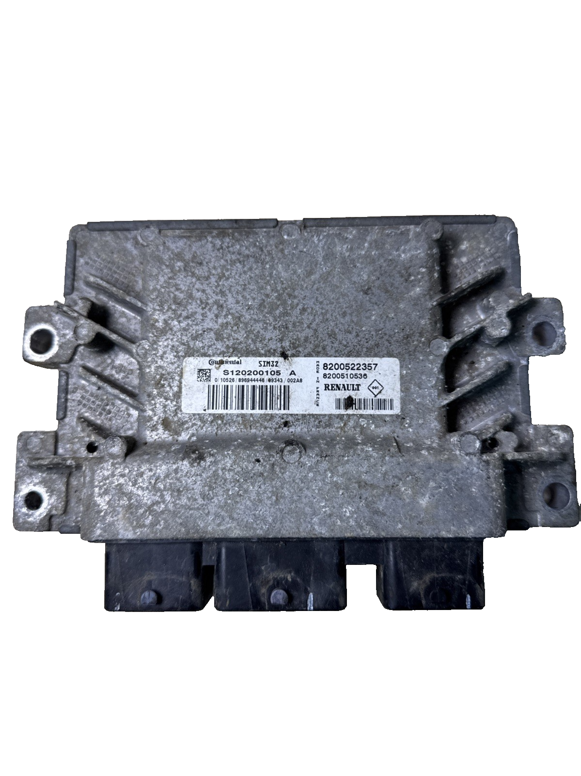 RENAULT CLIO MK3 1.2 PETROL ENGINE ECU 8200522357 S120200105A
