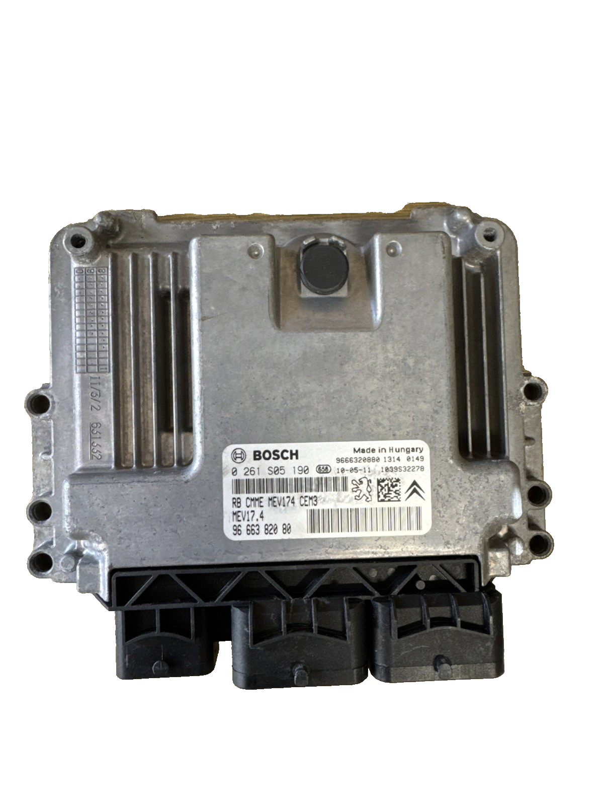 PEUGEOT 307 SW SE HDI MK1 5DR 1.6 2006 ENGINE CONTROL UNIT ECU 9666382080