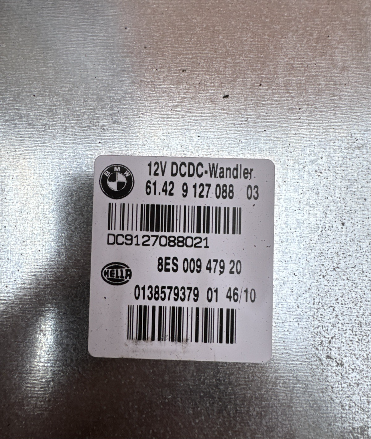2008 BMW 1 SERIES 118D SE E87 5DR DIESEL 2.0 WANDLER TORQUE MODULE 9127088