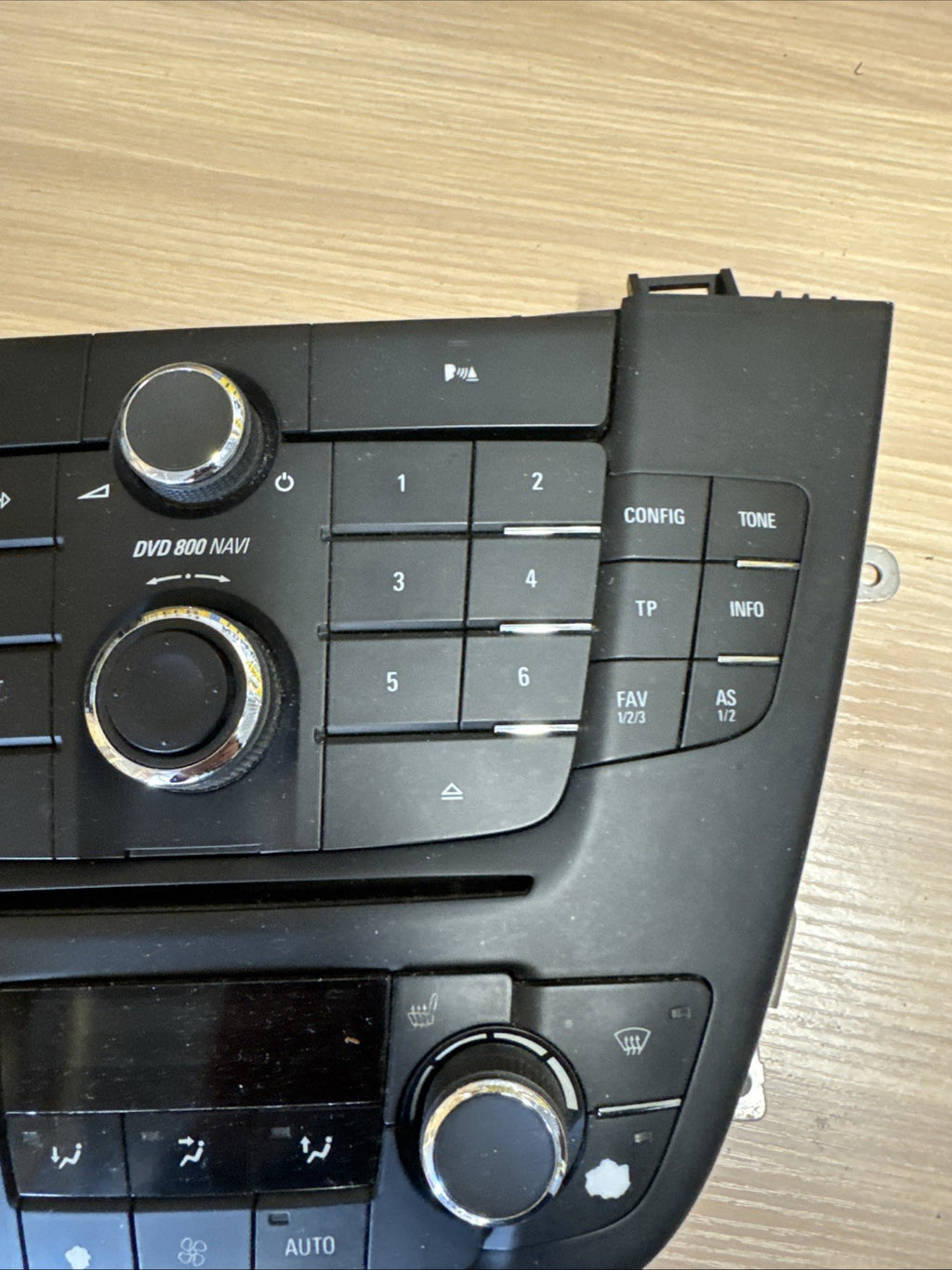 2009 VAUXHALL INSIGNIA MULTIMEDIA & HEATER CLIMATE CONTROL PANEL 13273256