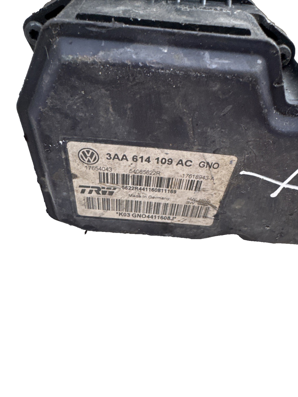 VOLKSWAGEN PASSAT B7 2.0 TDI ABS HYDRO PUMP MODULE 3AA614109AC 2010 - 2014