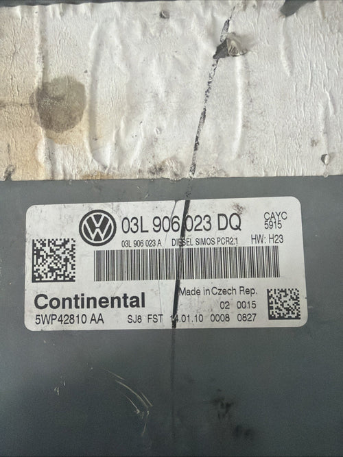 03L 906 023 DQ 03L906023DQ TDI ECU PLUG & PLAY IMMO OFF