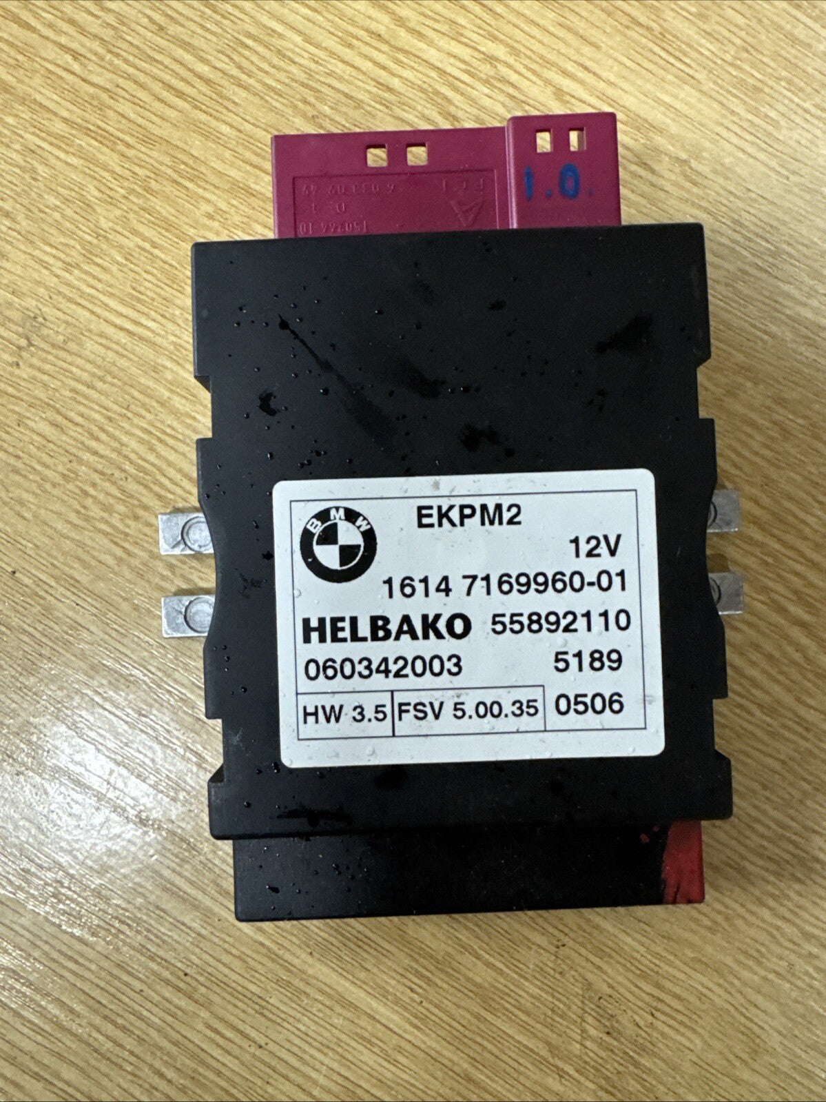 BMW 1 3 5 6 Series E60 E61 E81 E87 E90 Control Unit For Fuel Pump 7229173