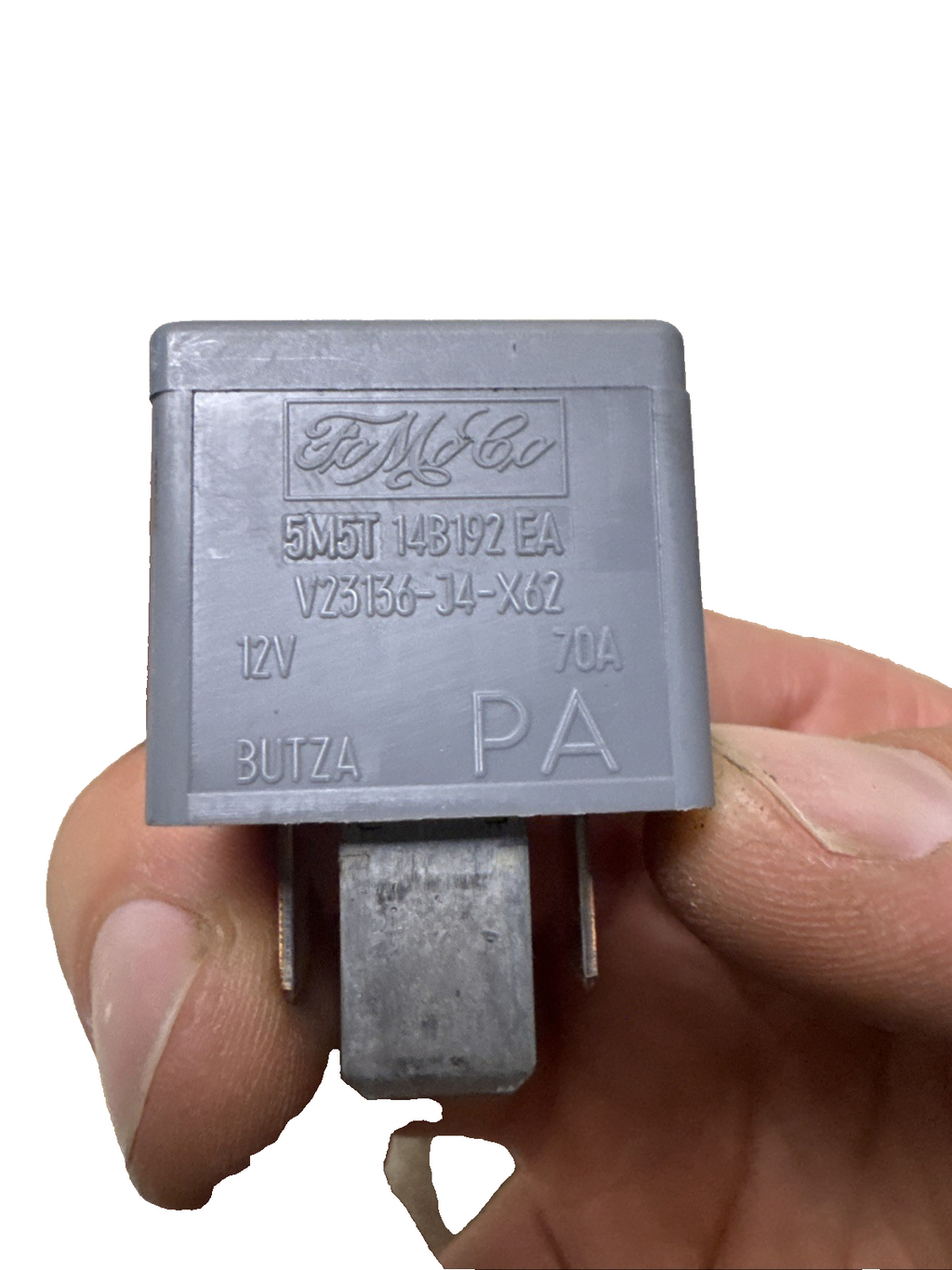 54-Ford (05-16) Multi-Use 4-Pin Grey Relay FoMoCo 5M5T-14B192-EA / V23136-J4-X62