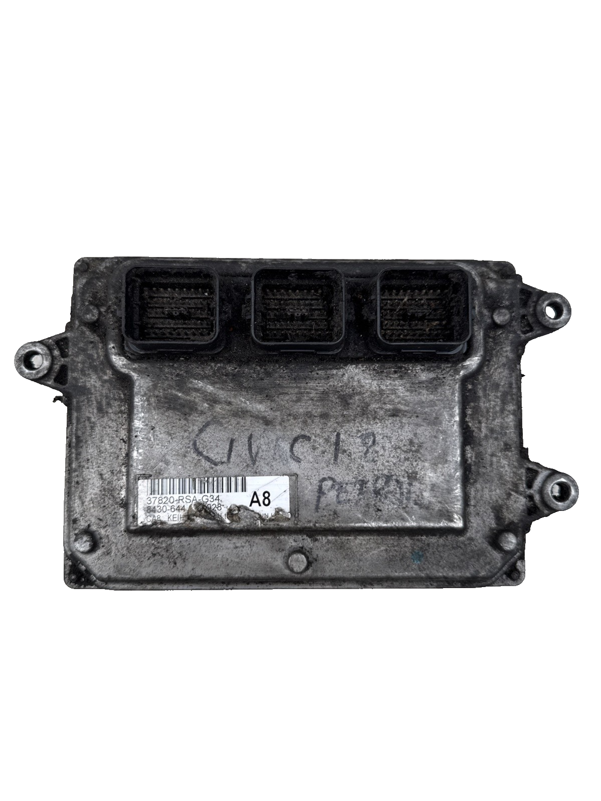 2006-2011 HONDA CIVIC MK8 1.8 PETROL VTEC ENGINE CONTROL UNIT ECU 37820RSAG34