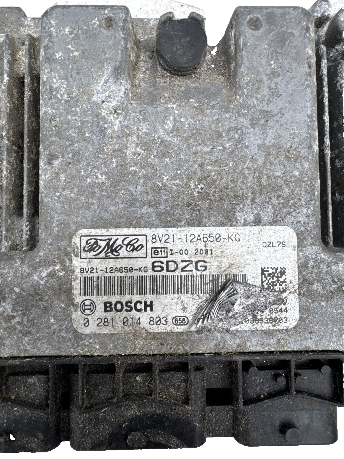 FORD FIESTA ECU  ENGINE CONTROL UNIT -8V2112A650KG/02810014803