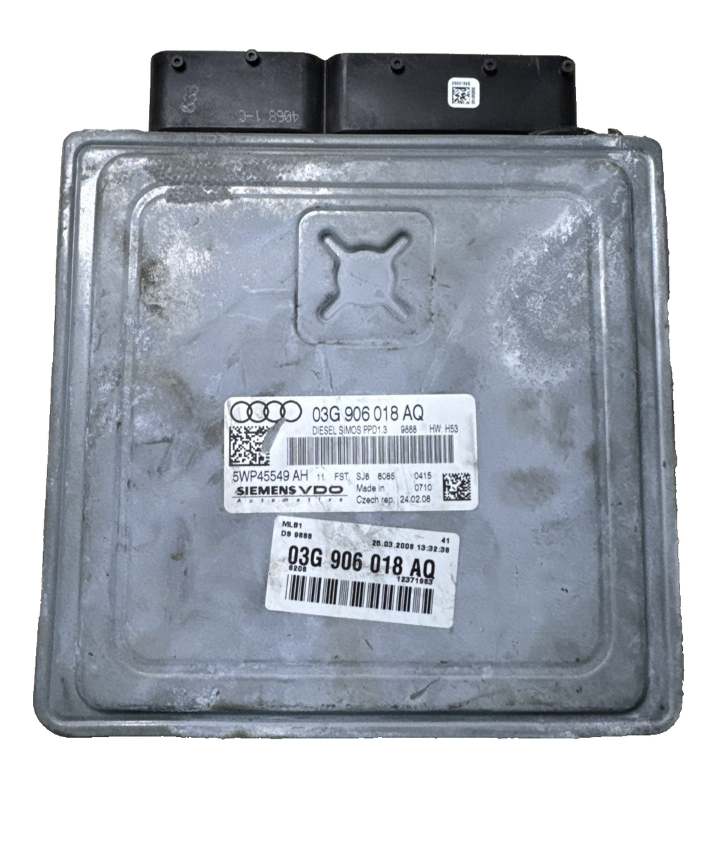 VOLKSWAGEN TOURAN 2.0TDI ENGINE CONTROL ECU UNIT 03G906016BQ #M2010