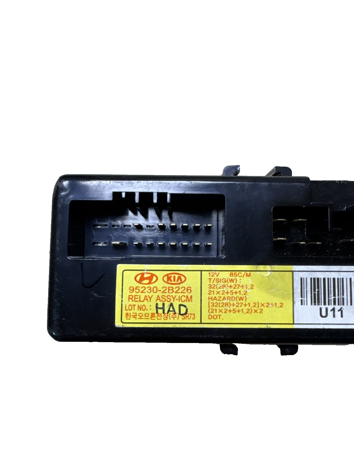 2012 HYUNDAI SANTA FE MK2 2.2 CRDI RELAY ASSY ICM CONTROL MODULE ECU952302b226