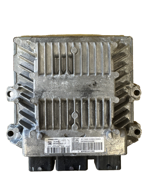 2005 CITROEN C4 1.4 HDI ENGINE CONTROL UNIT SW9660300280