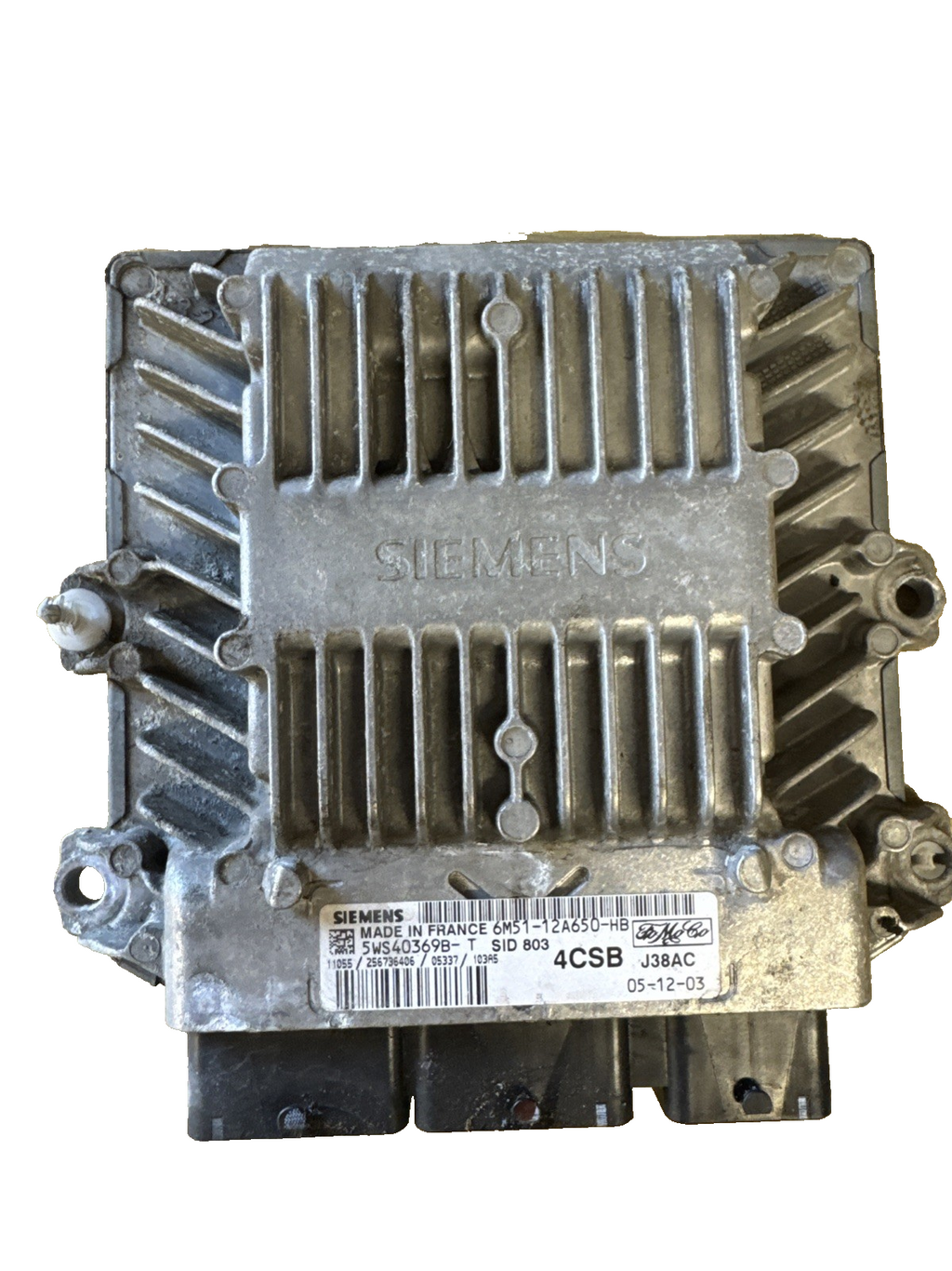 Ford Focus C-Max Engine Control Unit Module ECU 6M5112A650HB 5WS40369BT