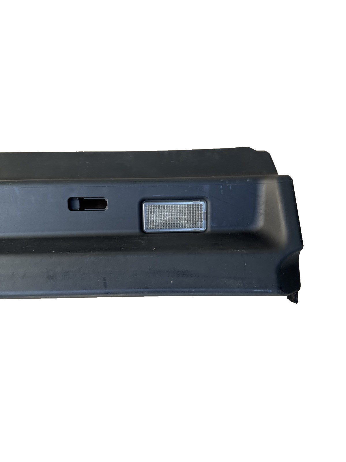 Range Rover L322 Upper Tailgate Trim Black with Lights 8 264 016 2006 to 2009