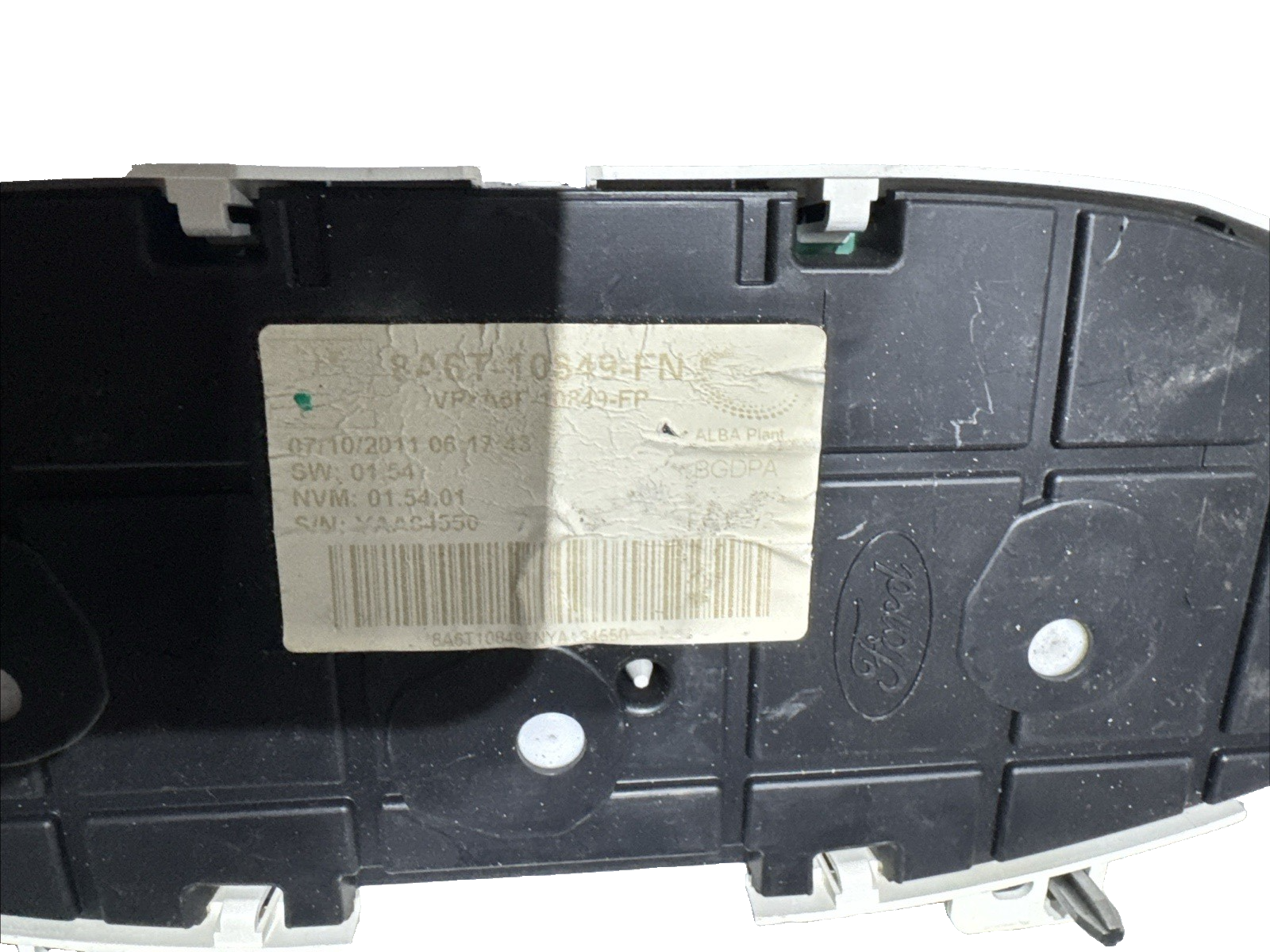 Ford Fiesta Mk7 Speedo Dials 8A6T10849FN - L44 #N3