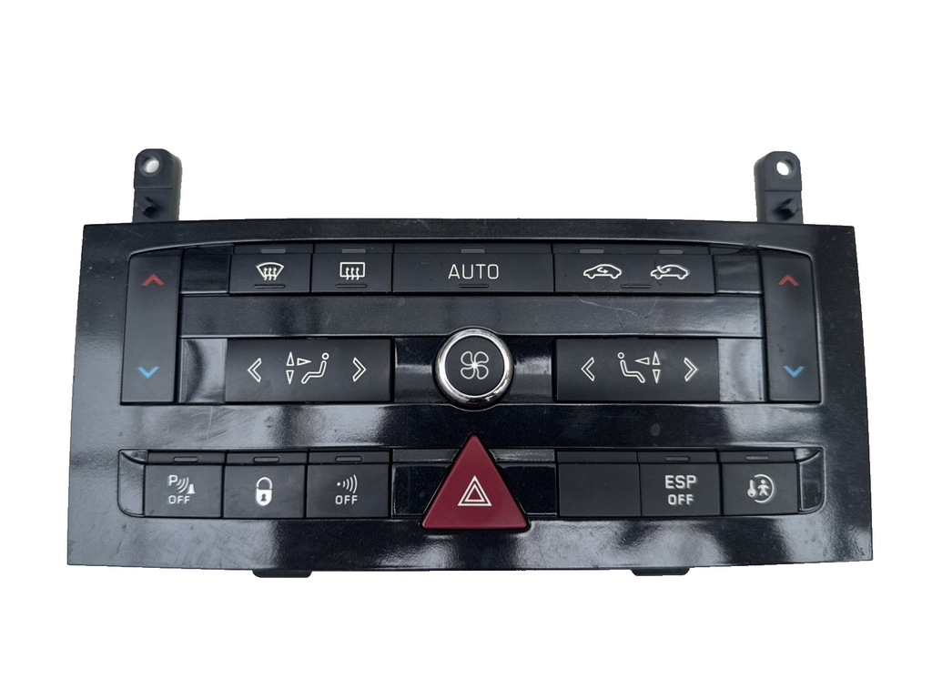 2009 PEUGEOT 407 HEATER CLIMATE CONTROL PANEL 96844741XN