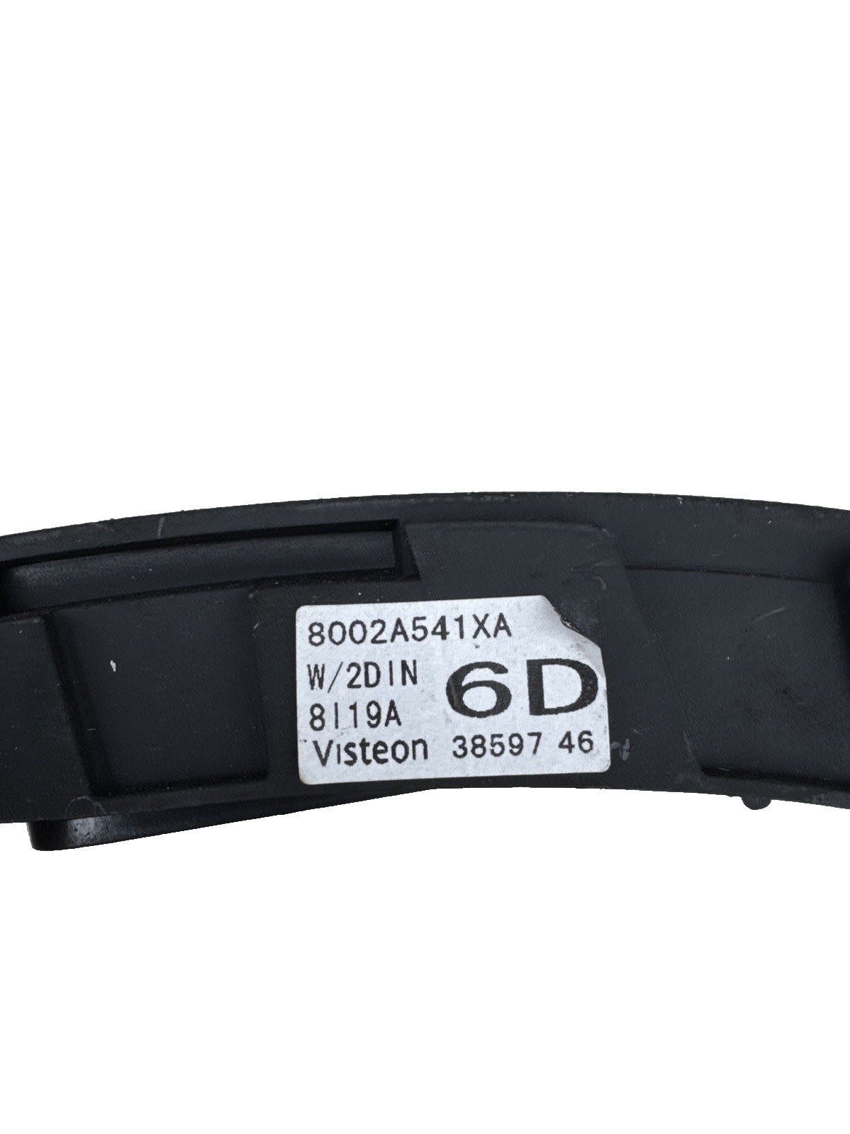 MITSUBISHI OUTLANDER MK2 2010 TRIM FACE PLATE PANEL 8002A541XA
