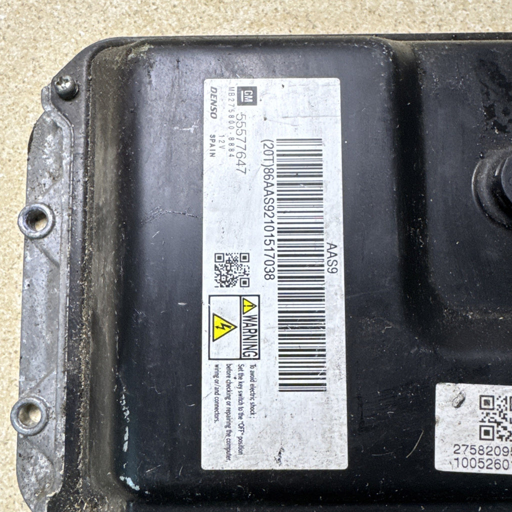 Vauxhall Astra 2009-2017 Mk6 1.7 CDTI Engine Control Unit ECU 55587998