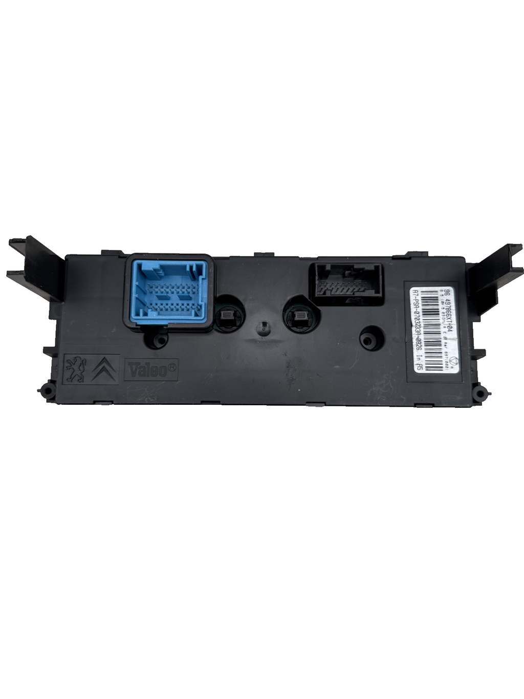 2007 PEUGEOT 207 HEATER & AC CONTROL PANEL 96497866XT-04