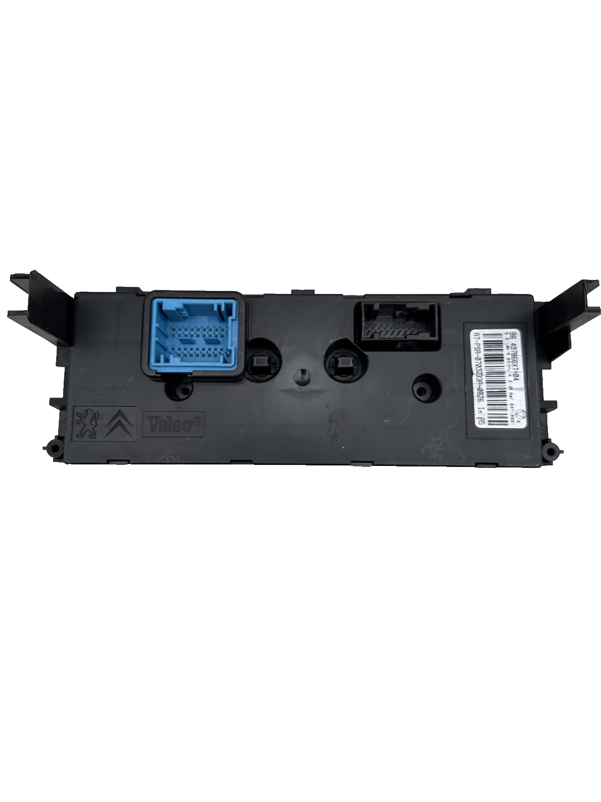 2007 PEUGEOT 207 HEATER & AC CONTROL PANEL 96497866XT-04