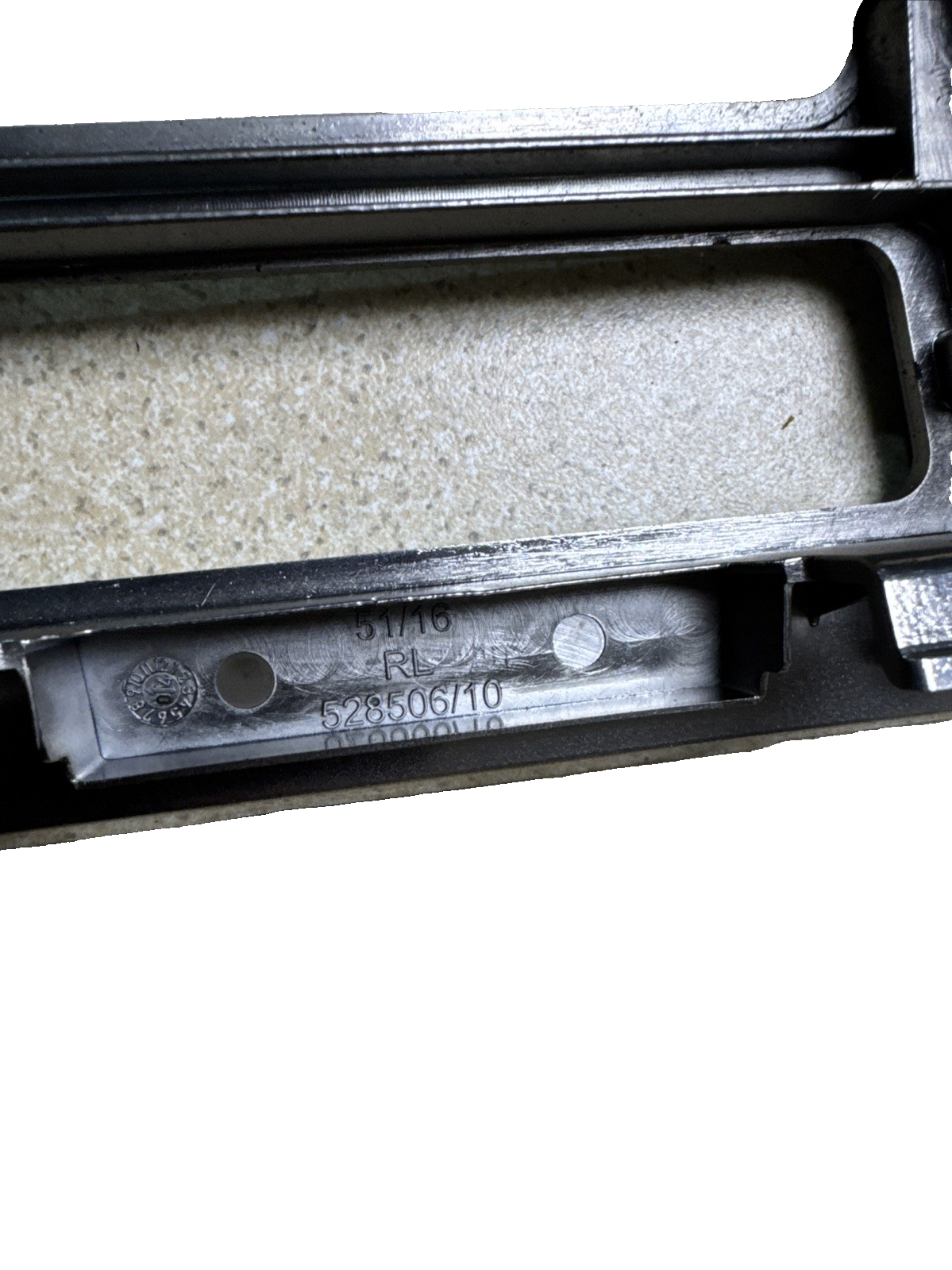 BMW 6 Series 2 E63 E64 Decor Panel Centre Console Cover Trim Ashtray Ruthenium