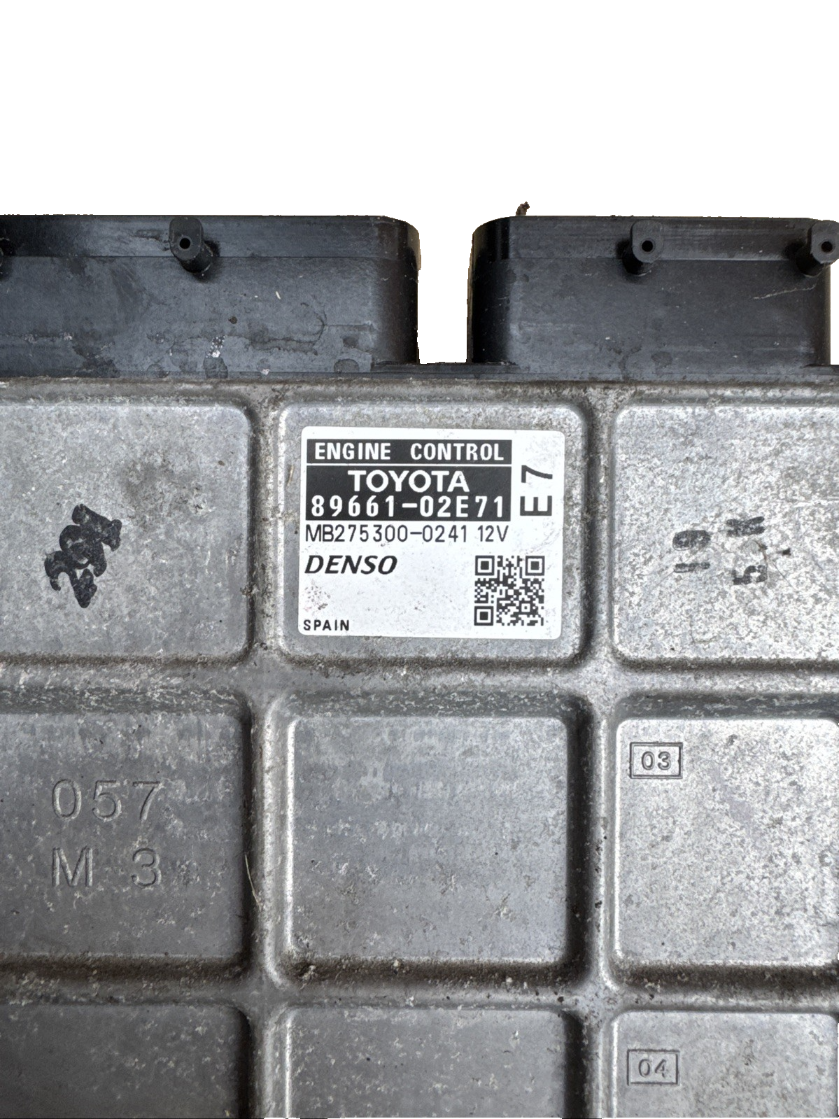 89661-02E71 Toyota Aurius Engine Control Unit 8966102E71 / MB275300-0241