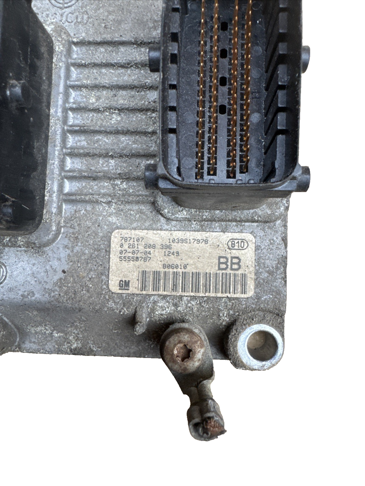 2008 OPEL ASTRA 1.4 I 16V PETROL ENGINE CONTROL UNIT ECU 55558787 0261208396