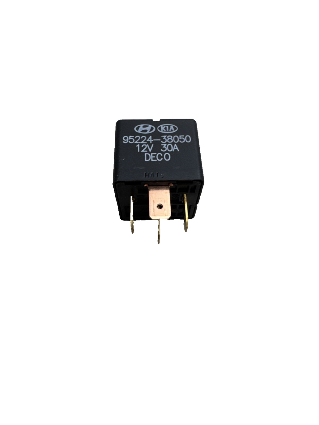 Kia Hyundai DECO 12V 30A Multi Purpose Relay 4 Pin Black 95224-38050 9522438050