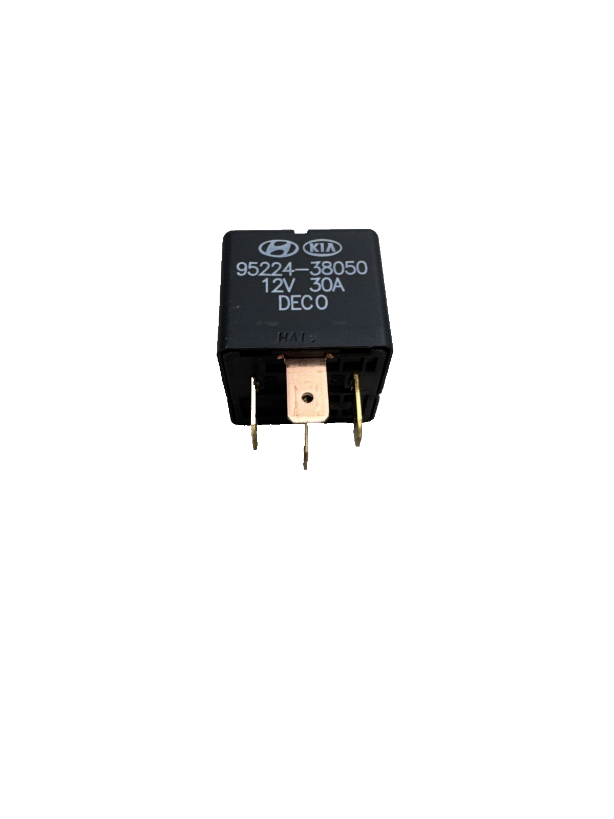 Kia Hyundai DECO 12V 30A Multi Purpose Relay 4 Pin Black 95224-38050 9522438050