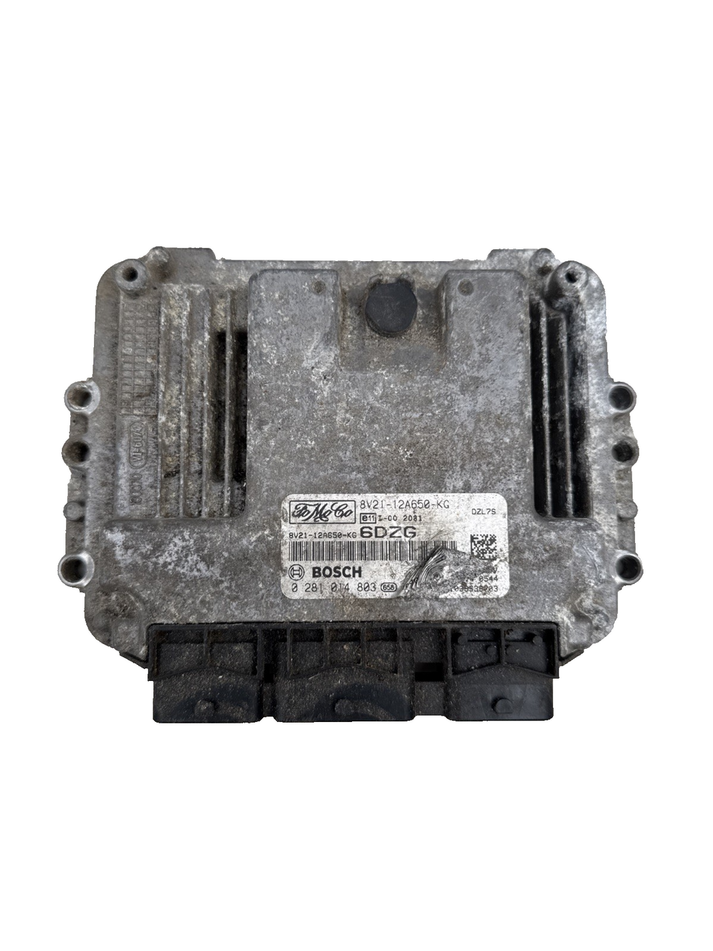 FORD FIESTA ECU  ENGINE CONTROL UNIT -8V2112A650KG/02810014803