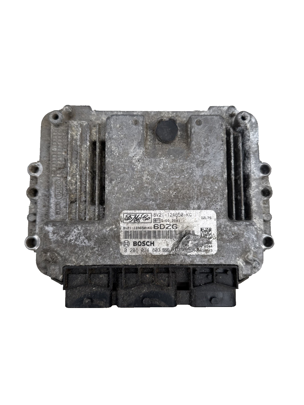 FORD FIESTA ECU  ENGINE CONTROL UNIT -8V2112A650KG/02810014803