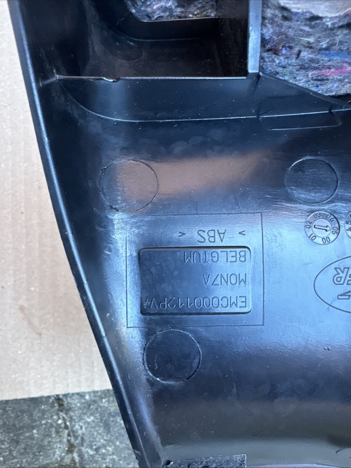 2011 RANGE ROVER L322 N/S LEFT FOOTWELL TRIM PANEL EMC000112PVA PD01