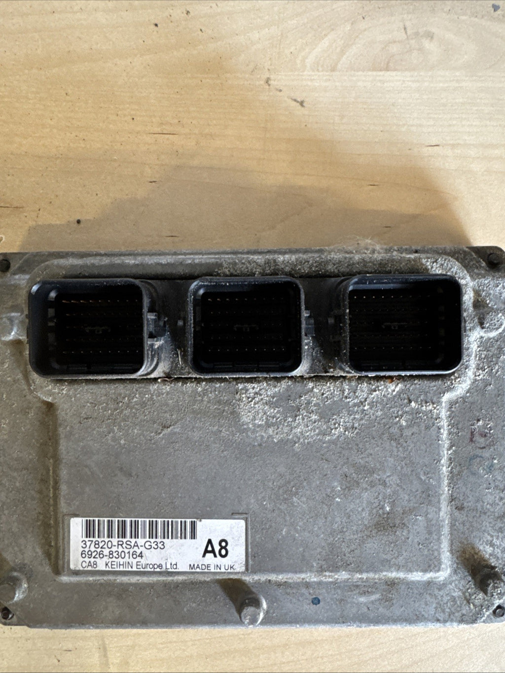 2006 HONDA CIVIC MK8 1.8 ENGINE CONTROL UNIT ECU 37820-RSA-G33