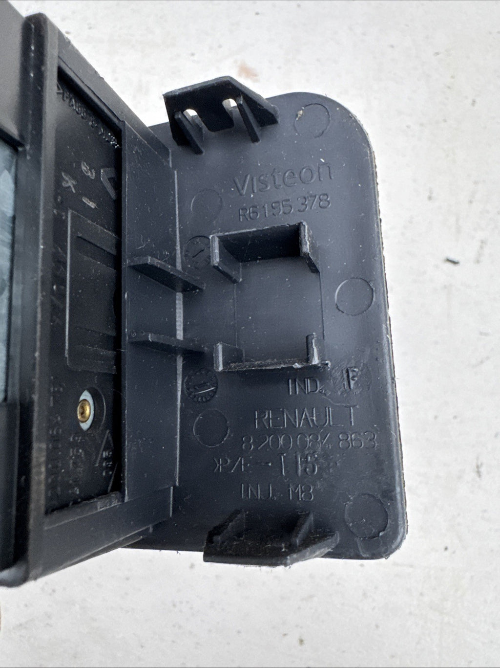 Renault Sport Clio 182 2003 Instrument Cluster Dimmer ESP Switches 8200084863