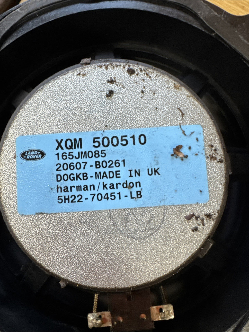 Range Rover Sport L322 or Disco 3, Harman Kardon Rear Door Speaker XQM500510 (L)