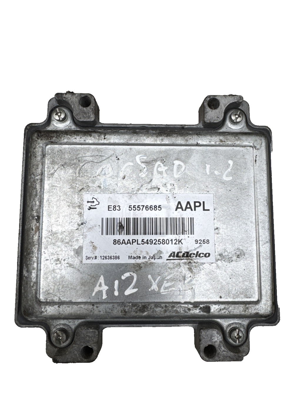 2010 VAUXHALL CORSA D 1.2i 16V [85BHP] Exclusiv 5DR A12XER ENGINE ECU 55576685
