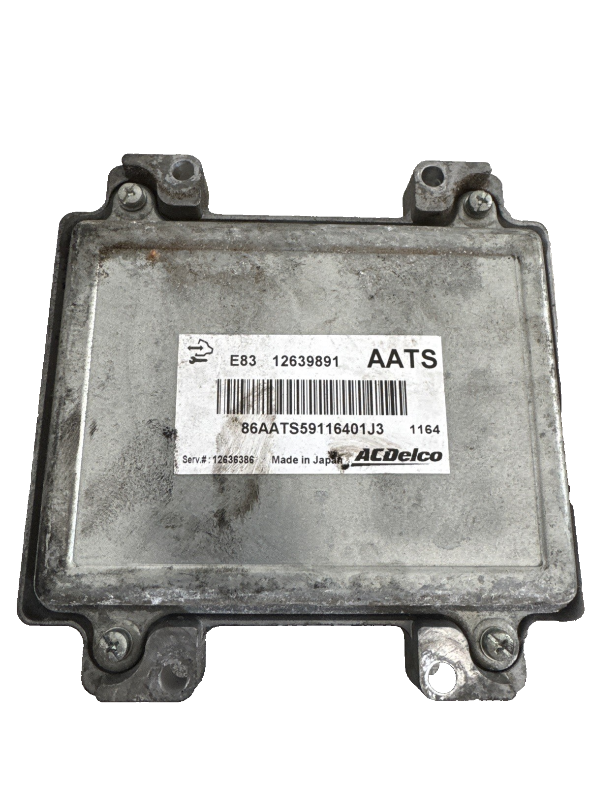 VAUXHALL INSIGNIA A MK1 ENGINE CONTROL MODULE ECU 1.8 PETROL 12639891 2014