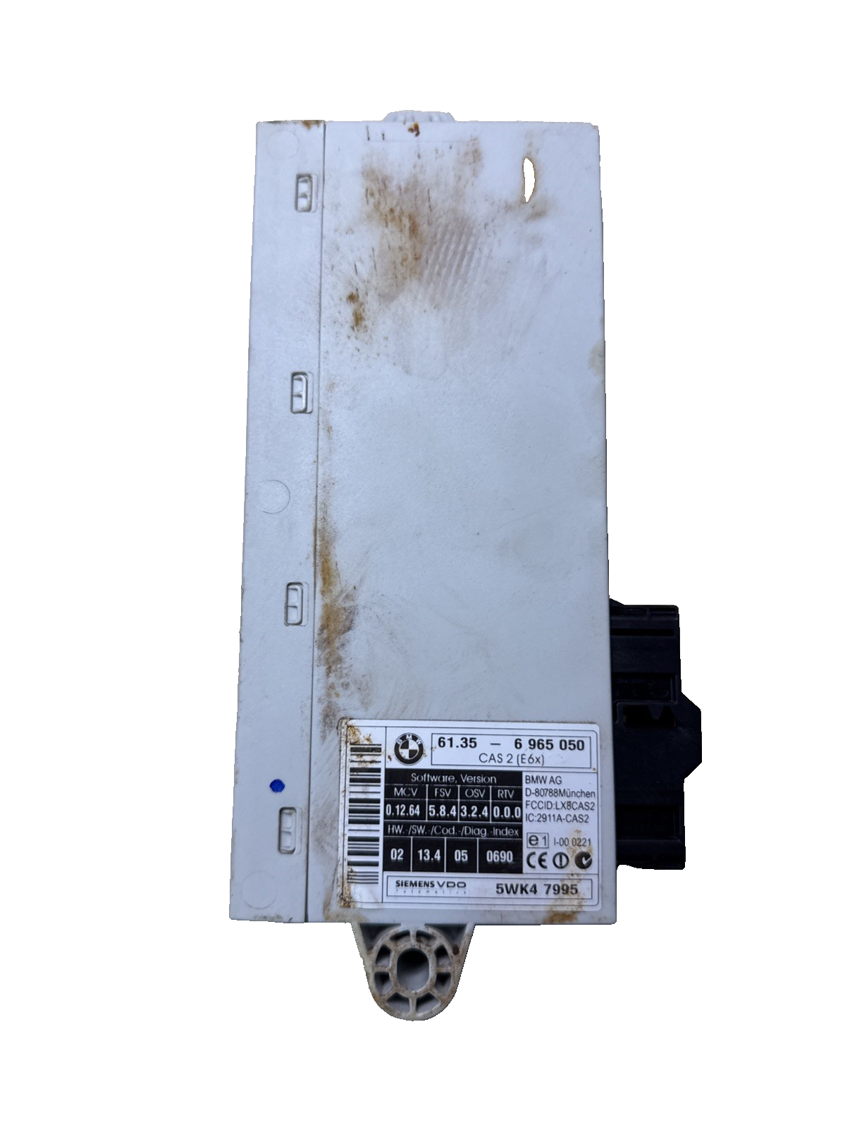 2005 BMW 5 SERIES E60 KEY READING CONTROL MODULE 6965050