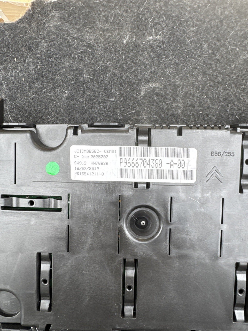 2010 CITROEN C4 PICASSO SPEEDOMETER INSTRUMENT CLUSTER P9666704380 #2