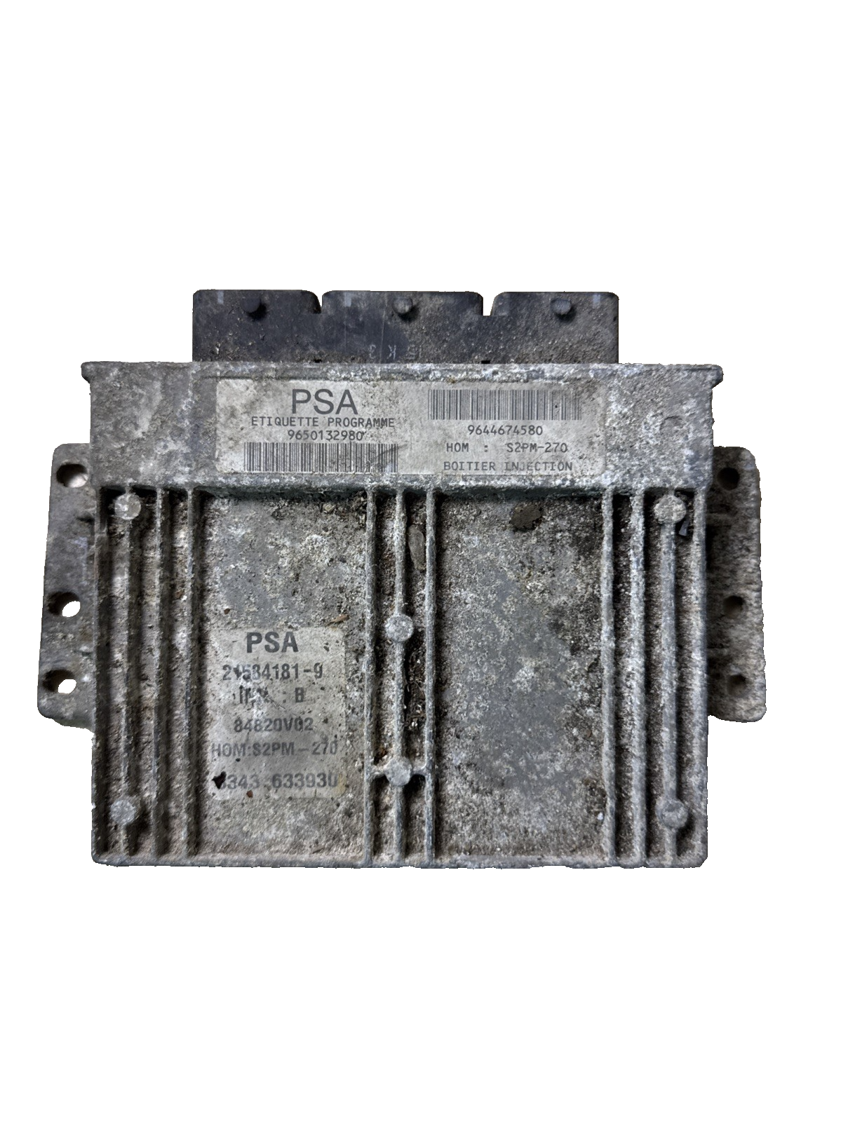 Peugeot / Citroen 1.8 S2PM-270 Engine Control ECU 9650132980 9644674580 Petrol