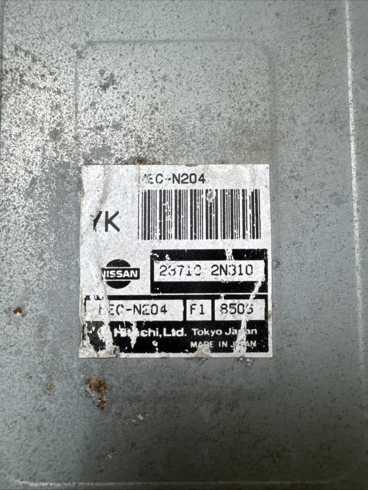23710-74C06 MEC-N007 NISSAN ENGINE CONTROL UNIT