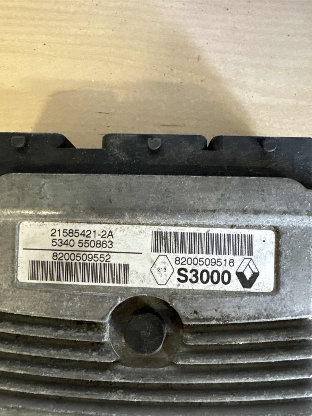 RENAULT MEGANE 2008 2DR 1.6 PETROL ENGINE CONTROL UNIT ECU 8200509516
