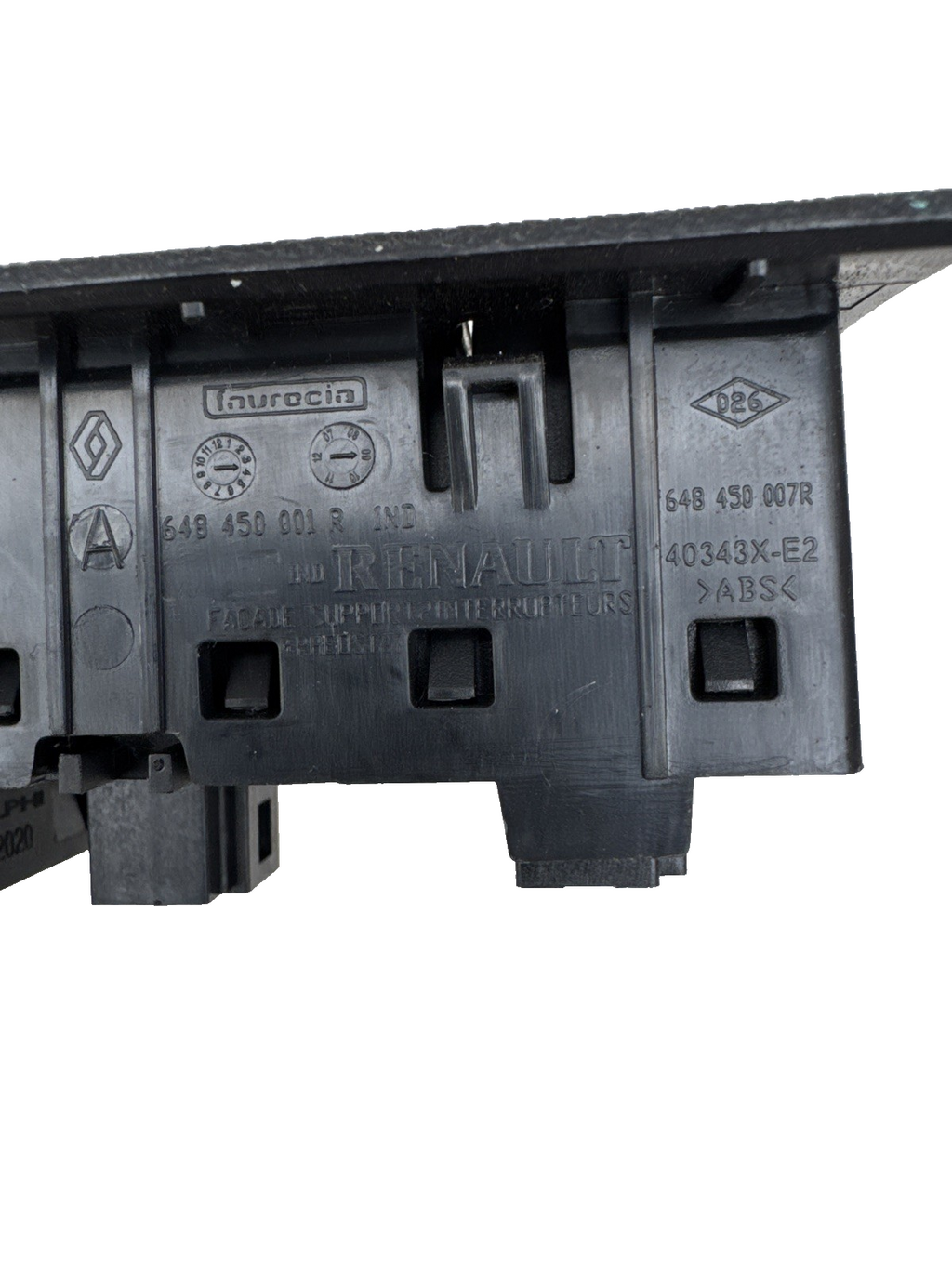 2012 Renault Megane Headlight Control Switch 648450007R